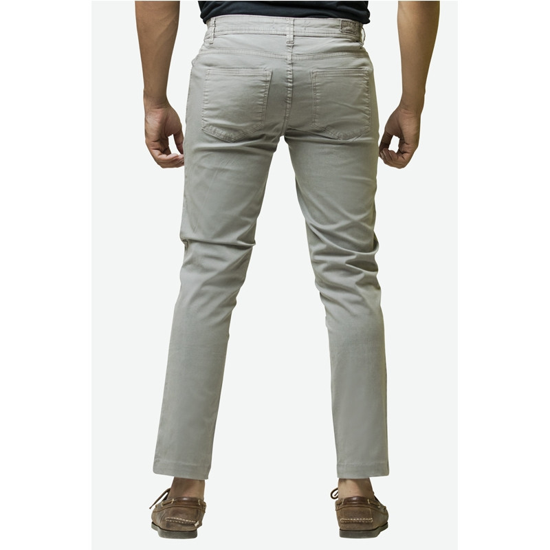 Men's Light Grey Basic Stretch Pants price in Pakistan Telemart