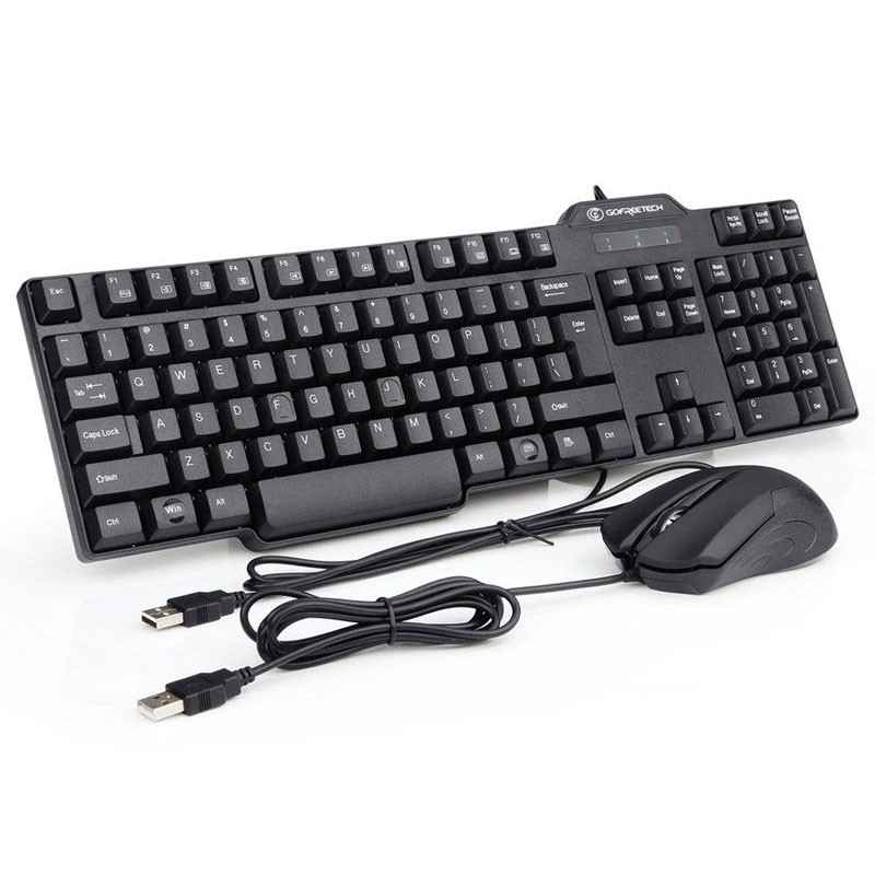 Buy GoFreetech GFTS003 Wired Keyboard and Mouse Combo at Best Price In