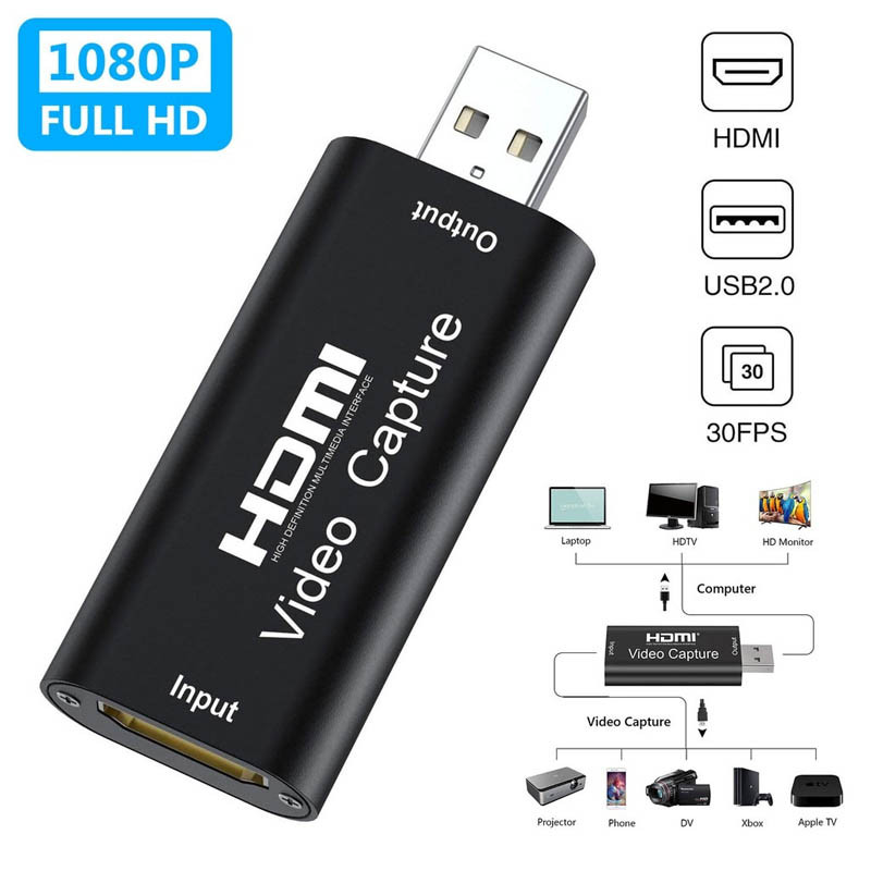 Buy Hdmi To Usb Video Capture Card 1080p Hd Recorder at Best Price In