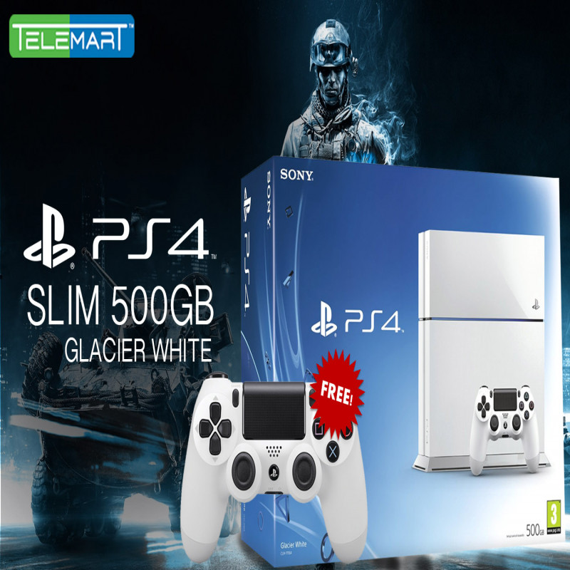 SONY PS4 Glacier 決めよ White 500GB