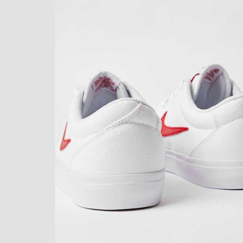 nike charge shoes white red