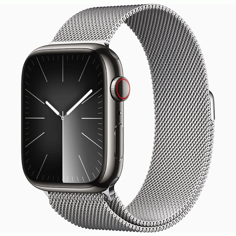 Buy Apple Watch Series 45mm Stainless Steel Case with Milanese