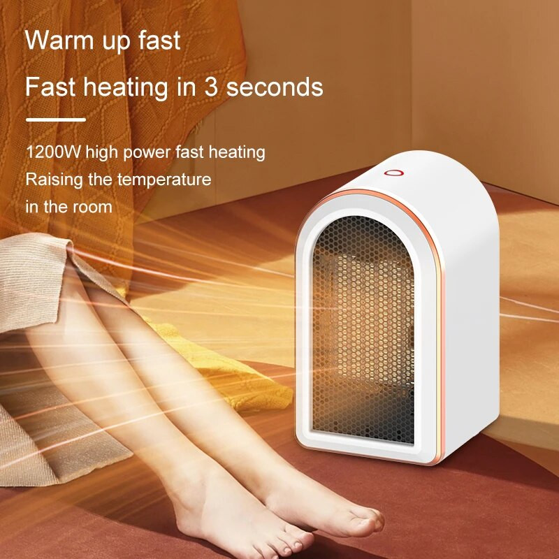 Latest Technology Electric Room Heater, Portable Fan Heater for Home  Office