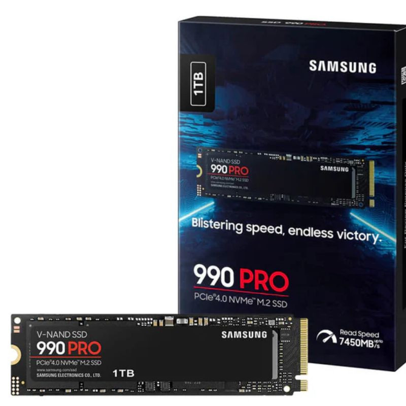 Buy Samsung 990 PRO 7450MB/s NVME SSD 1TB With Years
