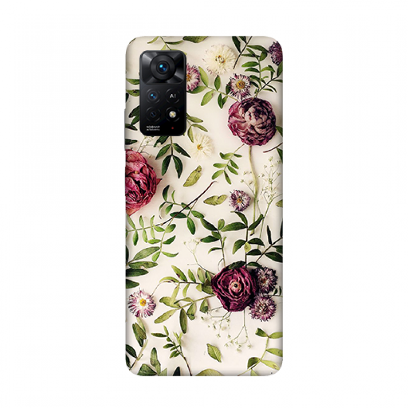 Customized Mobile Case for Vivo Phones (Light-Floral Design)