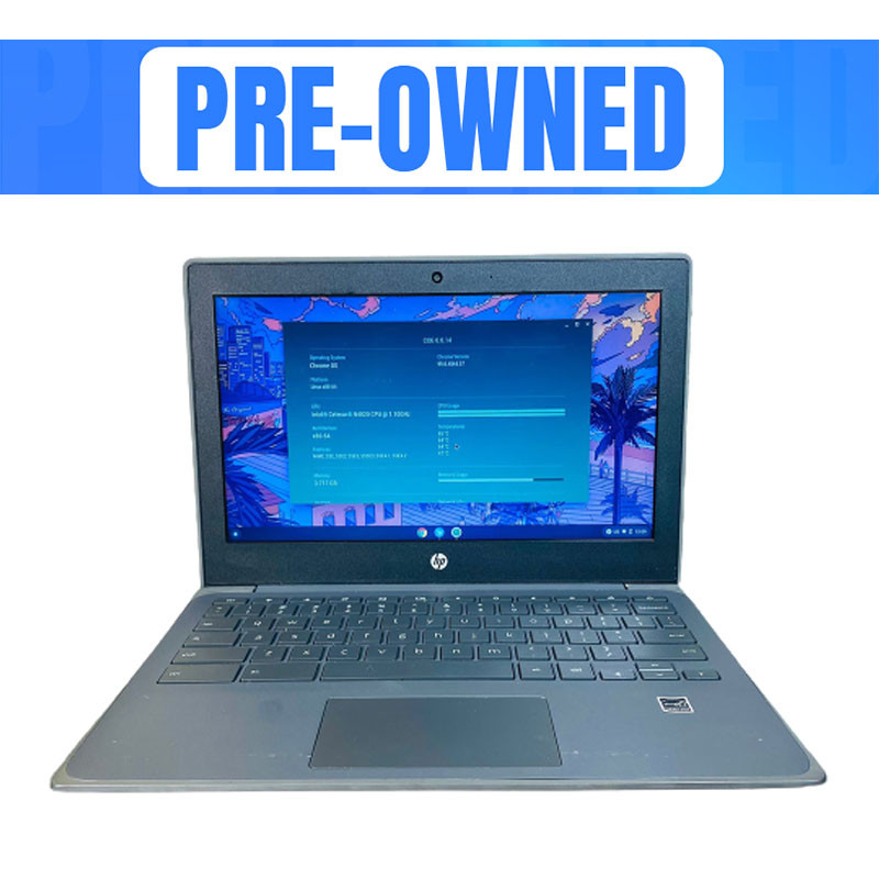 Hp G8 EE Celeron N4020 4GB Ram 32GB Storage Display Chromebook  Pre-Owned