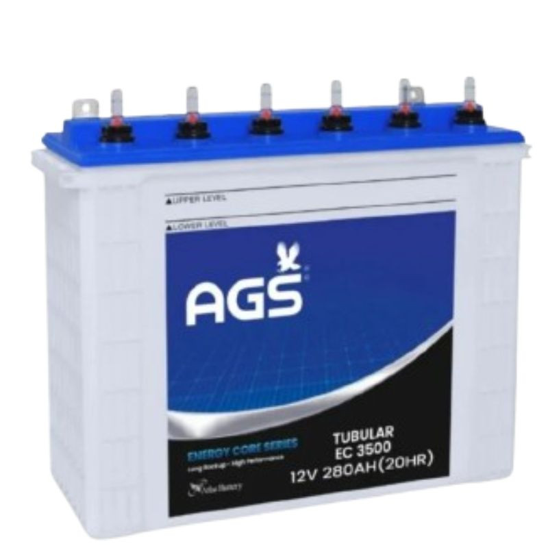 AGS EC 3500 Tall Tubular Battery With Official Warranty