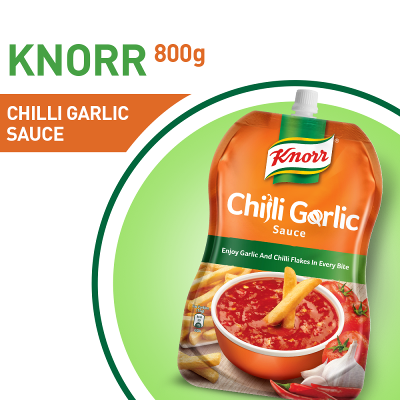 KNORR CHILLI GARLIC SAUCE 800 GM price in Pakistan Telemart