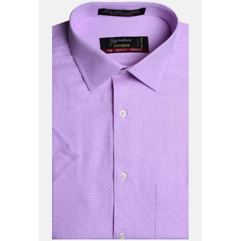 Diners Men's Light Purple Formal Shirt at the best price in Pakistan|  online shopping in Pakistan