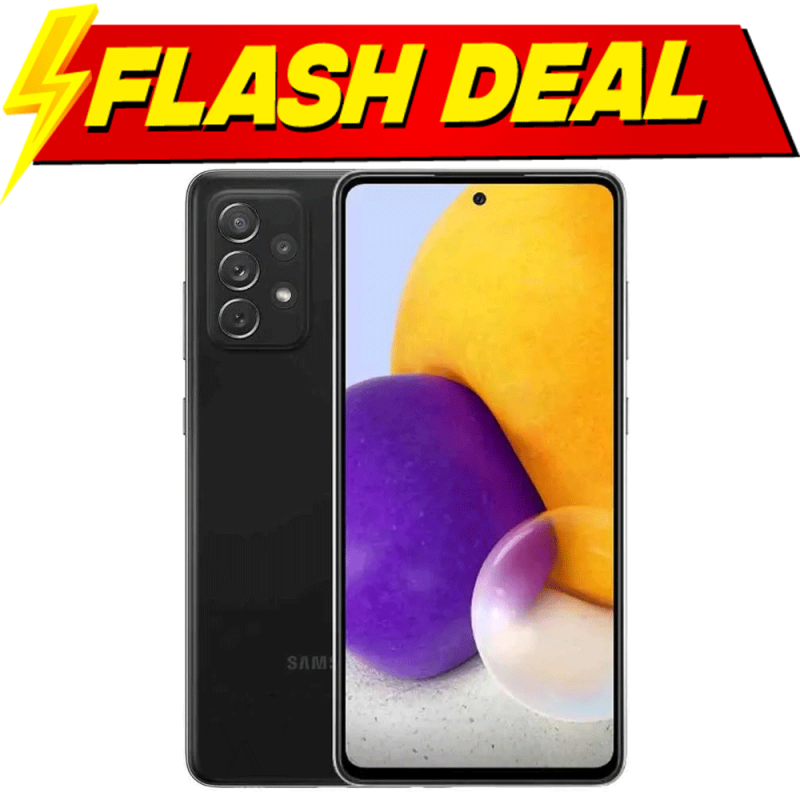 Samsung Galaxy A72 (8GB, 256GB) Dual Sim With Official Warranty (Flash Deal)