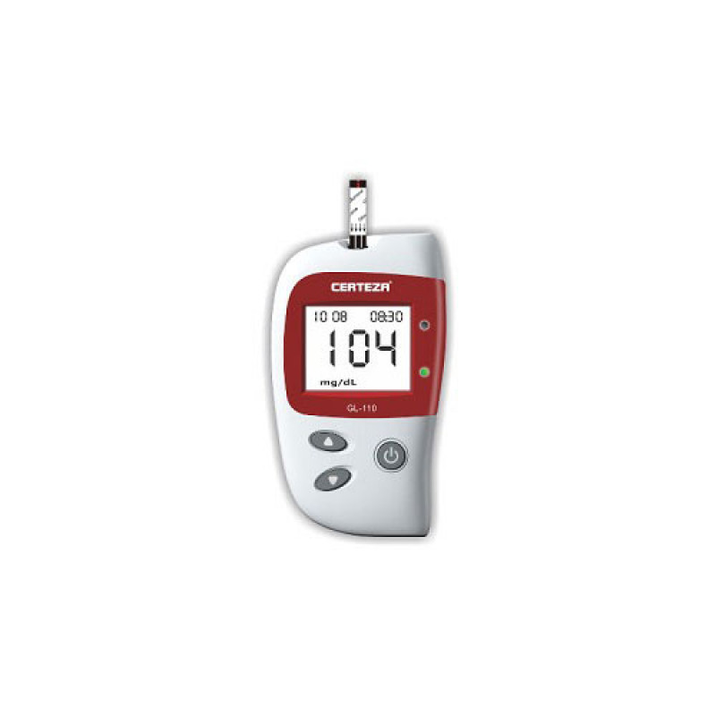 Buy Certeza GL110 Blood Glucose Monitor With 10 Strips at Best Price