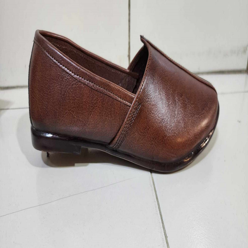 CUT SHOES BROWN PANJABI SADA BM 23