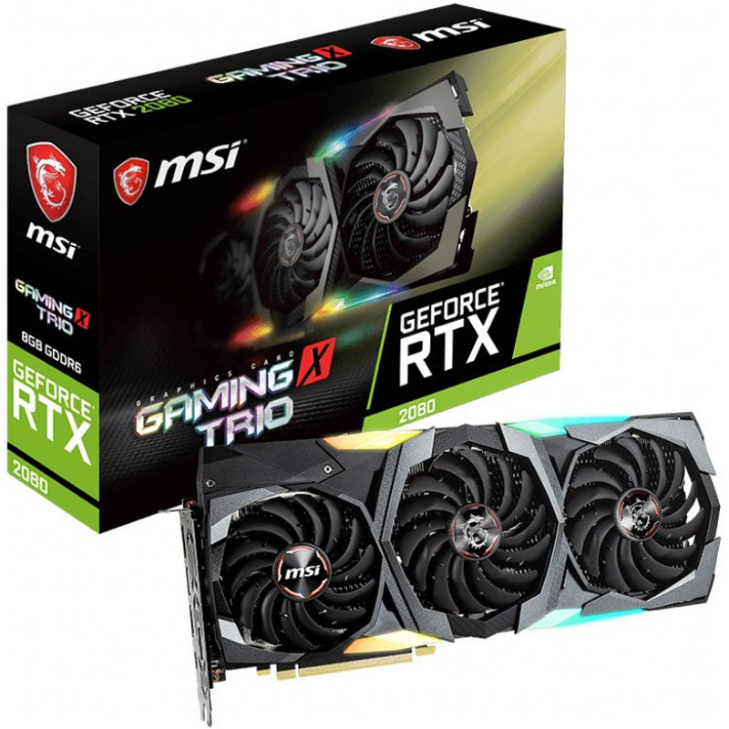 Nvidia Geforce Msi 2080 Ventus V2 MSI RTX 2080 VENTUS 8G V2