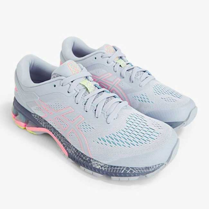 Gel Kayano 26 Grey Pink Asics Grey Gel-Kayano 26 LS Running - Main Image