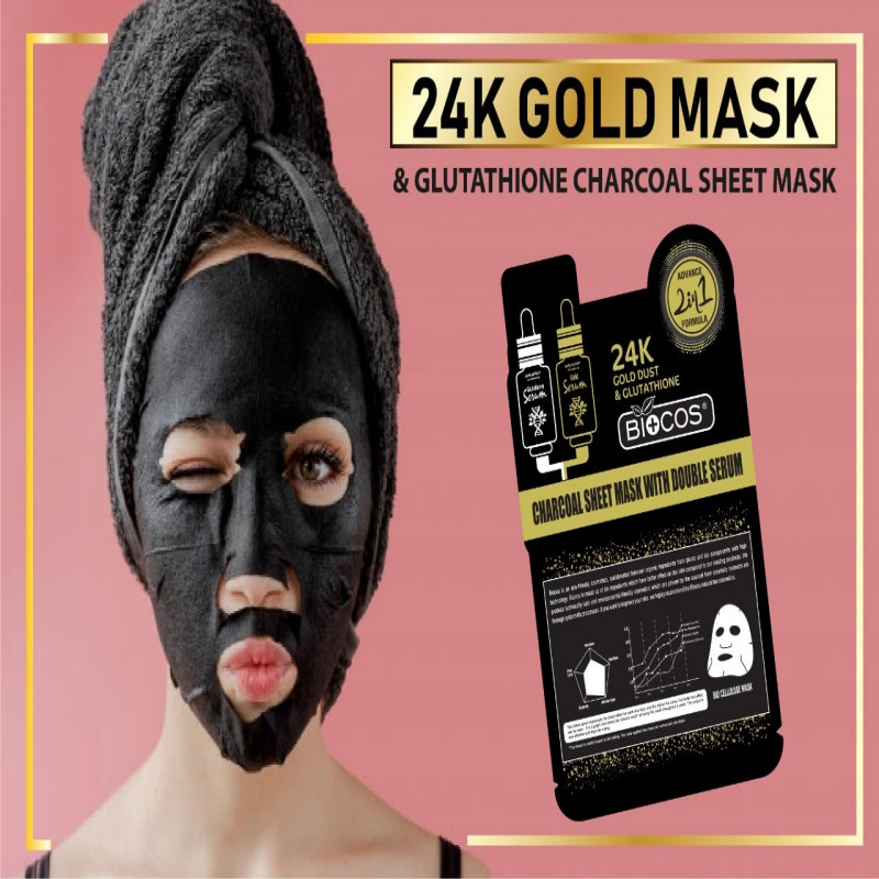 glutathione mask price in pakistan BIOCOS 24K GOLD MASK