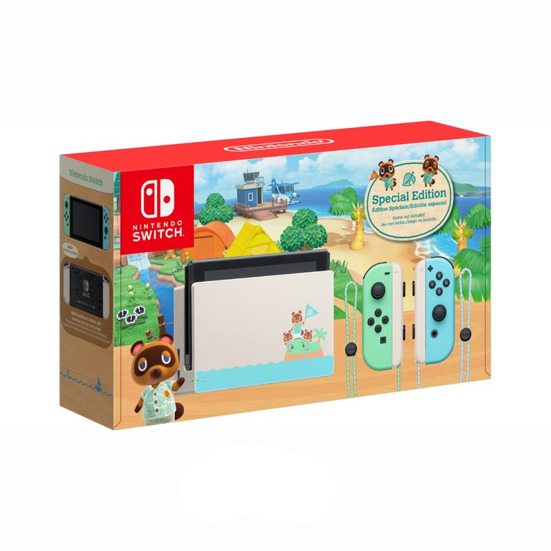 Nintendo Switch Console Animal Crossing New Horizons Limited Edition
