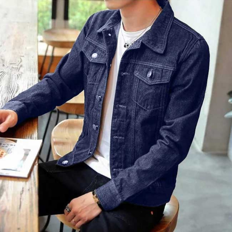 In Pakistan Cheap Denim Jackets Mens Trucker Denim Jacket For Men