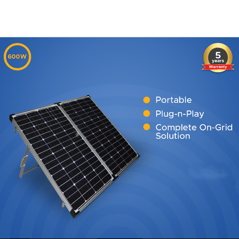 ACT Ujala 600W plug and play solar system With Official Warranty