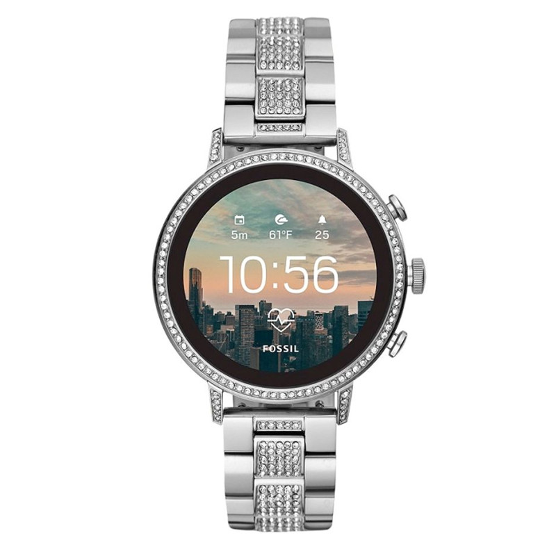 Fossil Gen Venture HR Smartwatch 40mm Stainless Steel at the