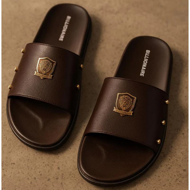 Milli Shoes The Italian Medicated Leather Slipper For Men