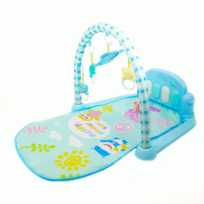 Baby Carpet In Newborn Musical Play Gym Piano Fitness Mat Pink