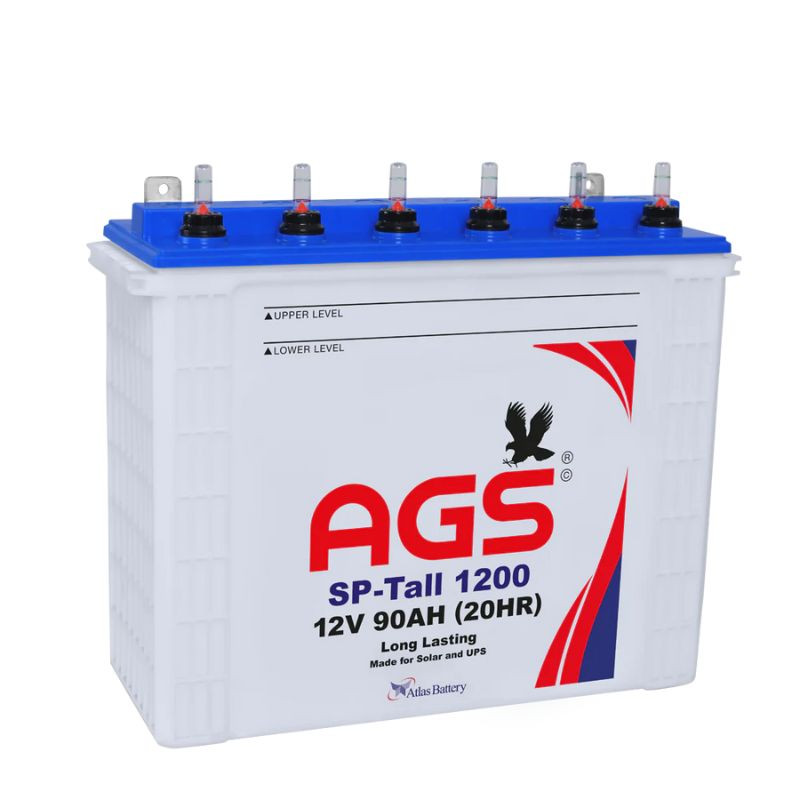 AGS Tubular Battery SP Tall 1200 5Plates (12V 90AH) With Official Warranty
