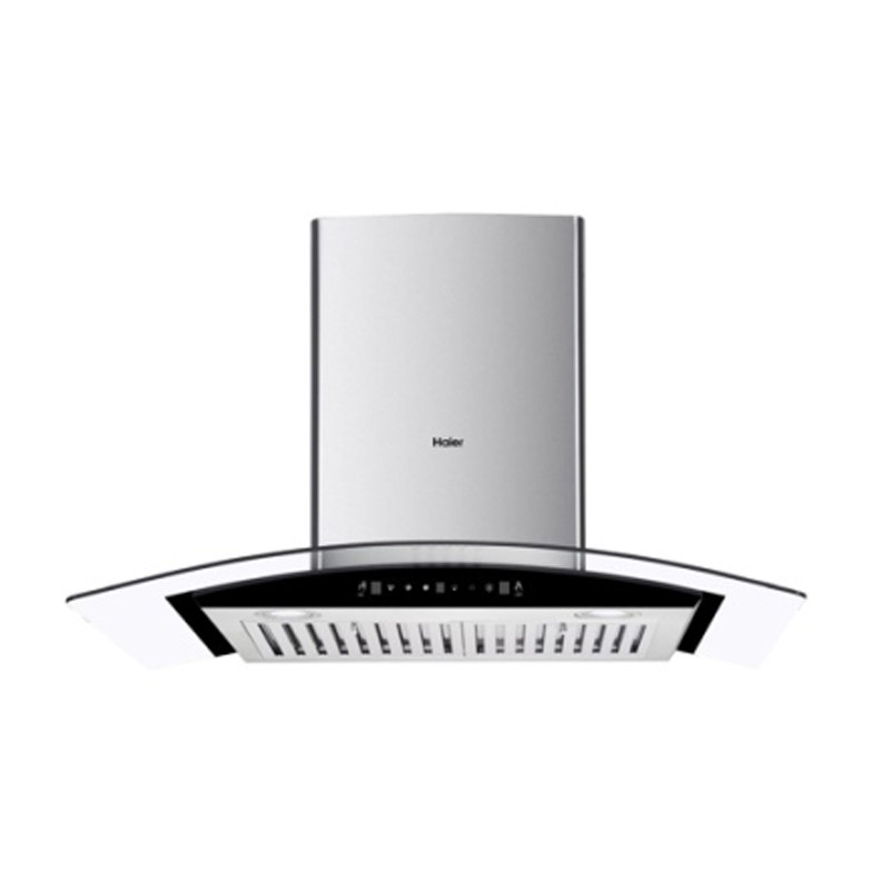 Buy Haier HCH9020G Touch Control Arc Hood With Official Waranty at