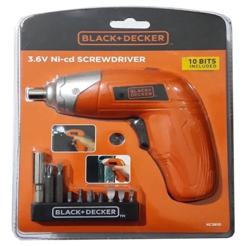 Black&Decker KC3610 NiCd Cordless Screw Driver Kit price in