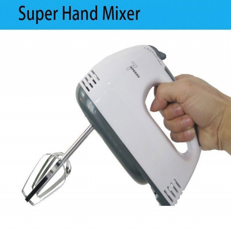 Electric Hand Mixer Machine With Speed Hand Held Food Beater