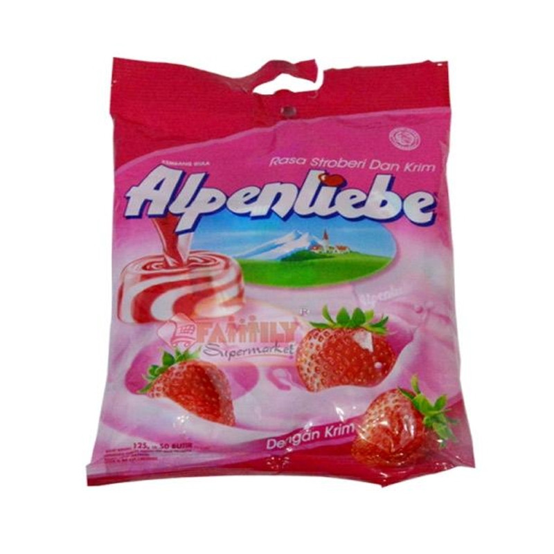 Alpenliebe Candy 125gm Strawberry price in Pakistan Telemart Pakistan