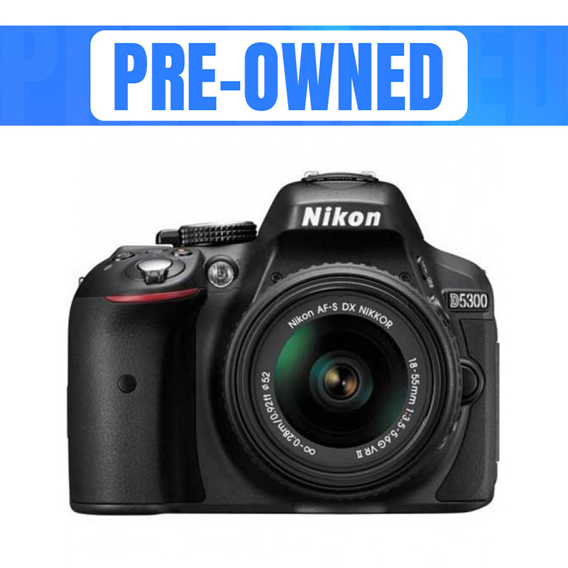 Buy Nikon D5300 DSLR Camera With 18-55mm Lens Pre-Owned at Best