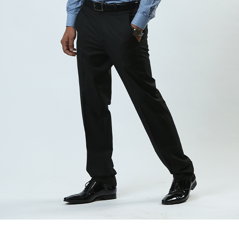 dress pant shirt price in pakistan Black Slim-Fit Men's Dress Pants