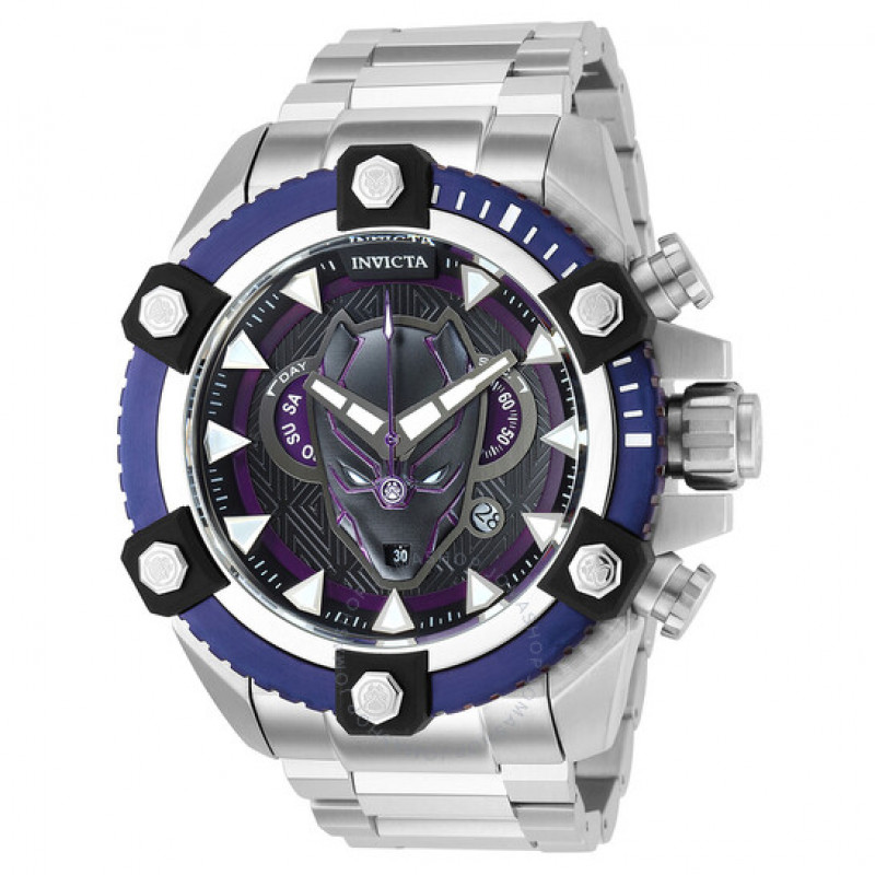 Buy Invicta Marvel Chronograph Quartz Black Dial Men's Watch at