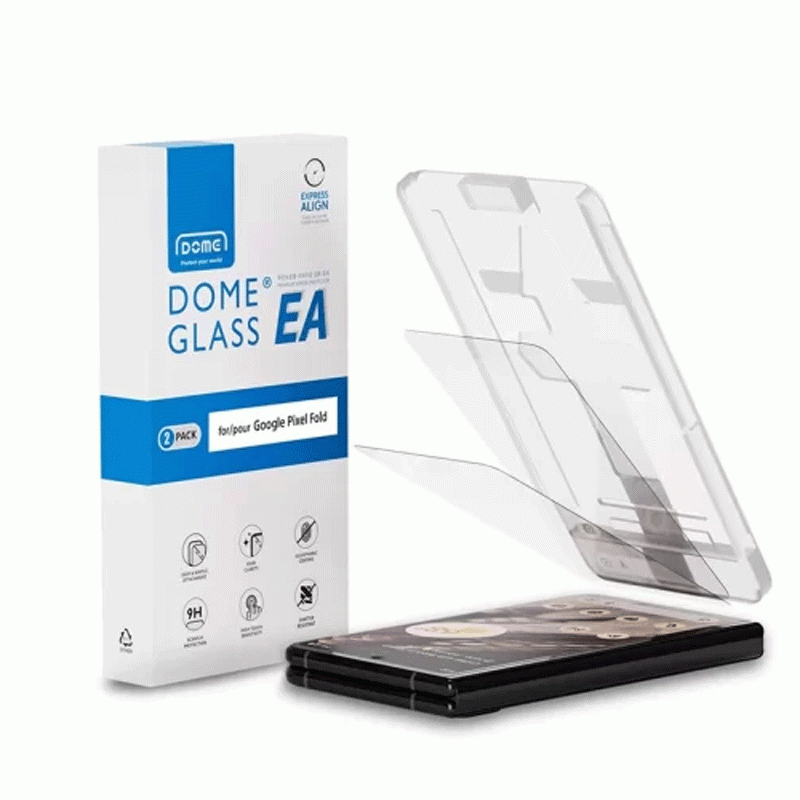 Rome Tech 2.5D Glass Screen Protector For Google Pixel Fold (Front Screen Only) – 3-Pack