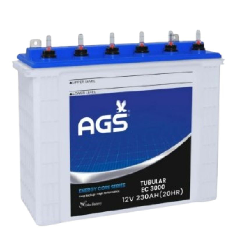 AGS EC 3000 Tall Tubular Battery With Official Warranty