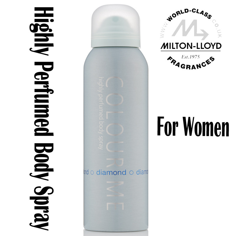 Colour Me Diamond Body Spray For Women 150ml UK