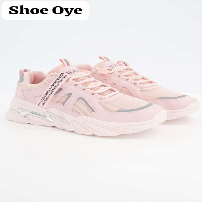 pink chunky nike shoes