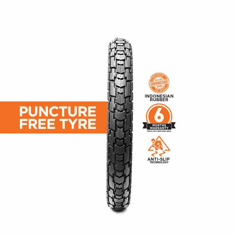 Buy Crown Rider Puncture Free Rear Tyre – (100cc) Ply at
