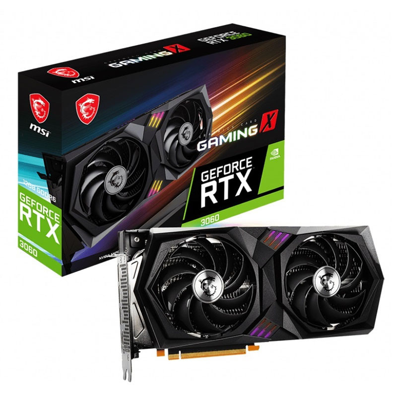 Buy MSI GeForce RTX 3060 GAMING X 12GB DDR6 Graphics Card at Best