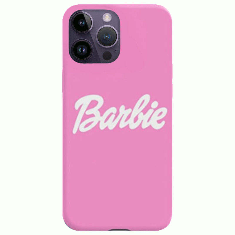 Customized Mobile Case for Apple IPhones (Barbie Design)