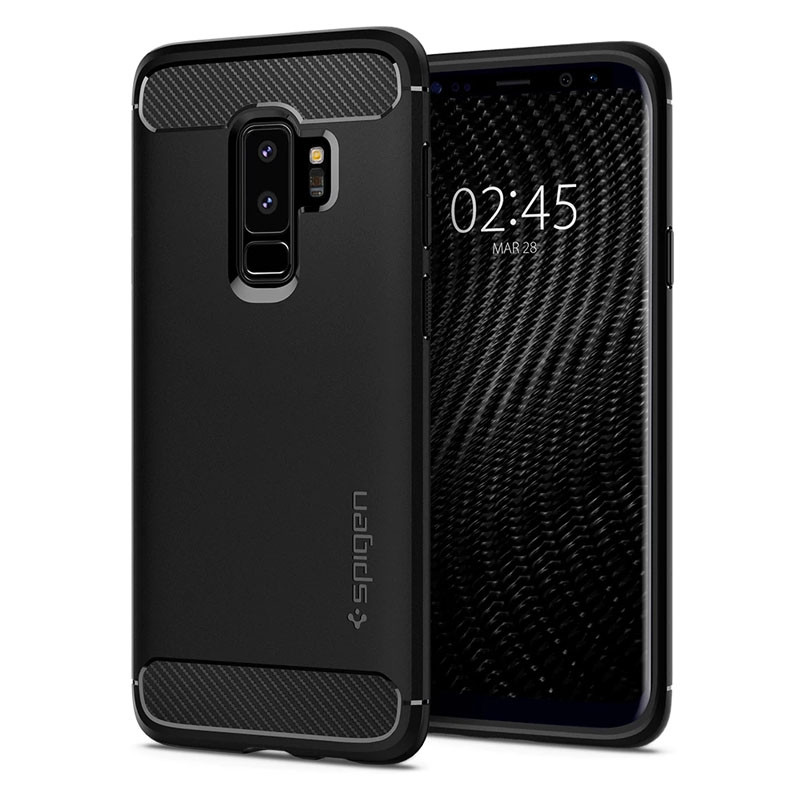 Spigen Rugged Armor Spigen S9 Screen Protector Spigen Rugged Armor