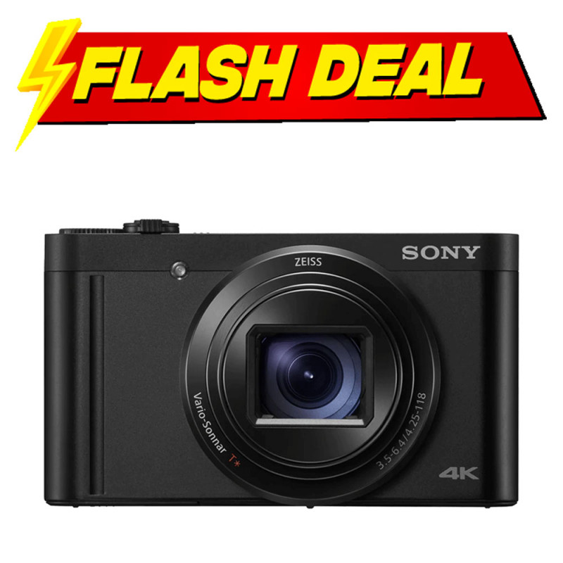WX800 Compact High-zoom Camera | 4K Recording & Touch Screen